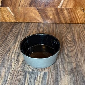 Costa Nova Gray and Black Stoneware Bowl